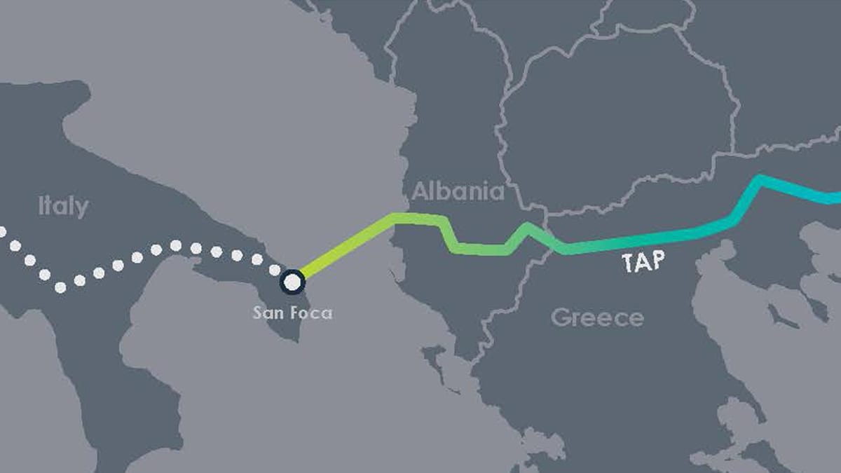 რუკა tap ალბანეთი
