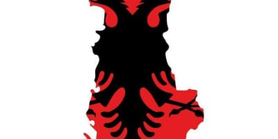 რუკა ალბანეთის დროშა