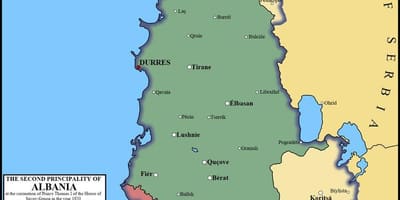 რუკა durres ალბანეთში
